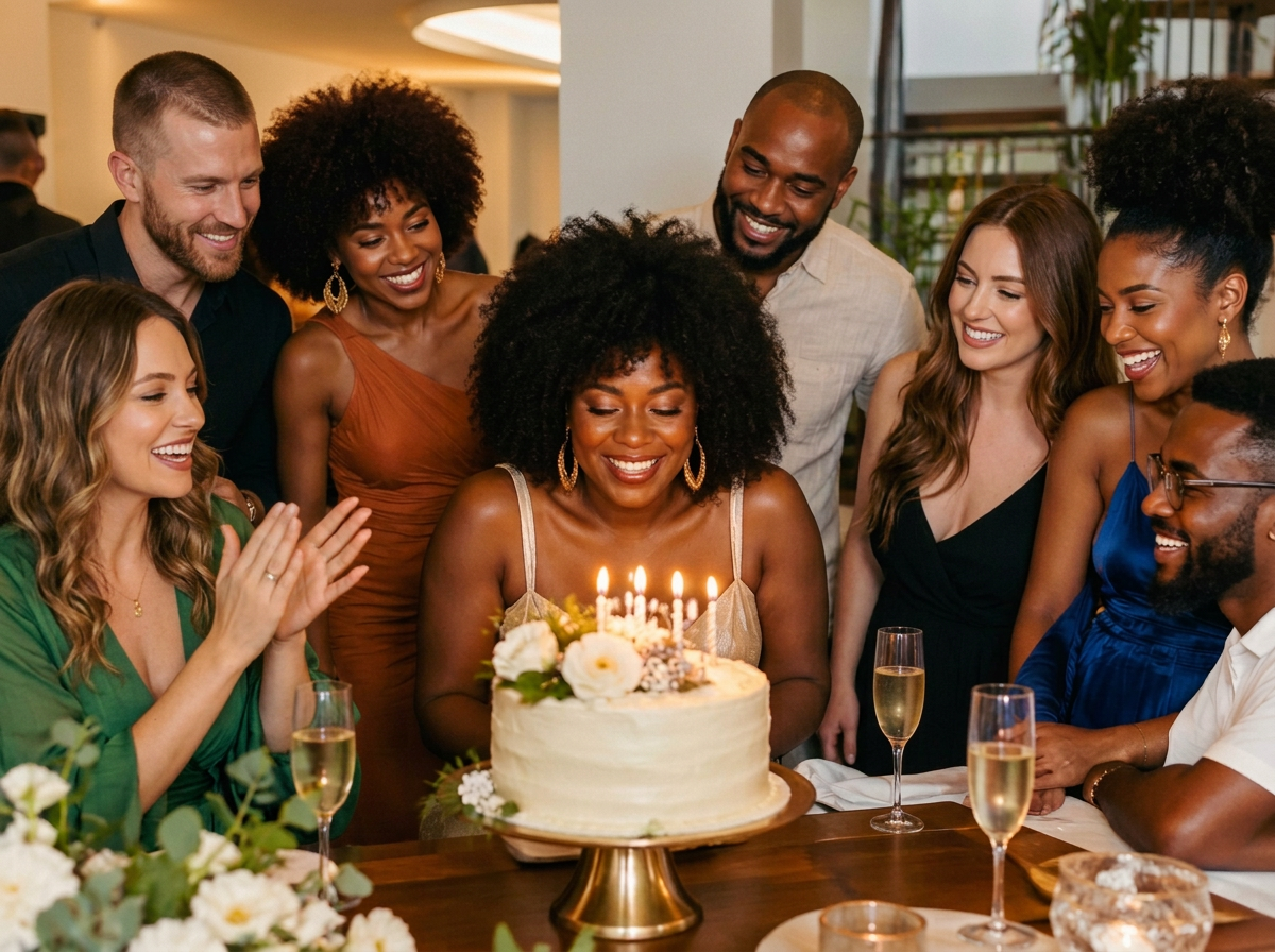 Foto representando aniversários